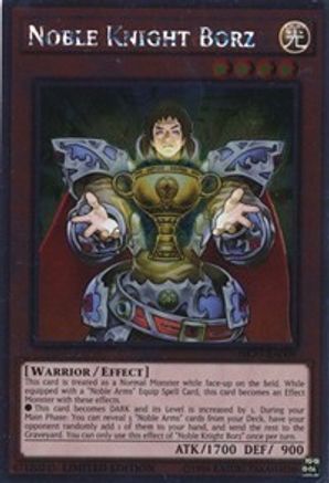 Noble Knight Borz [NKRT-EN009] Platinum Rare - Yu-Gi-Oh! - Card Brawlers | Quebec | Canada |