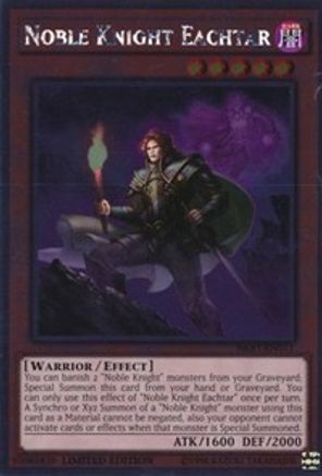 Noble Knight Eachtar [NKRT-EN011] Platinum Rare - Yu-Gi-Oh! - Card Brawlers | Quebec | Canada |