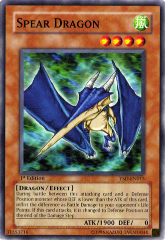 Spear Dragon [YSD-EN015] Common - Yu-Gi-Oh! - Card Brawlers | Quebec | Canada |