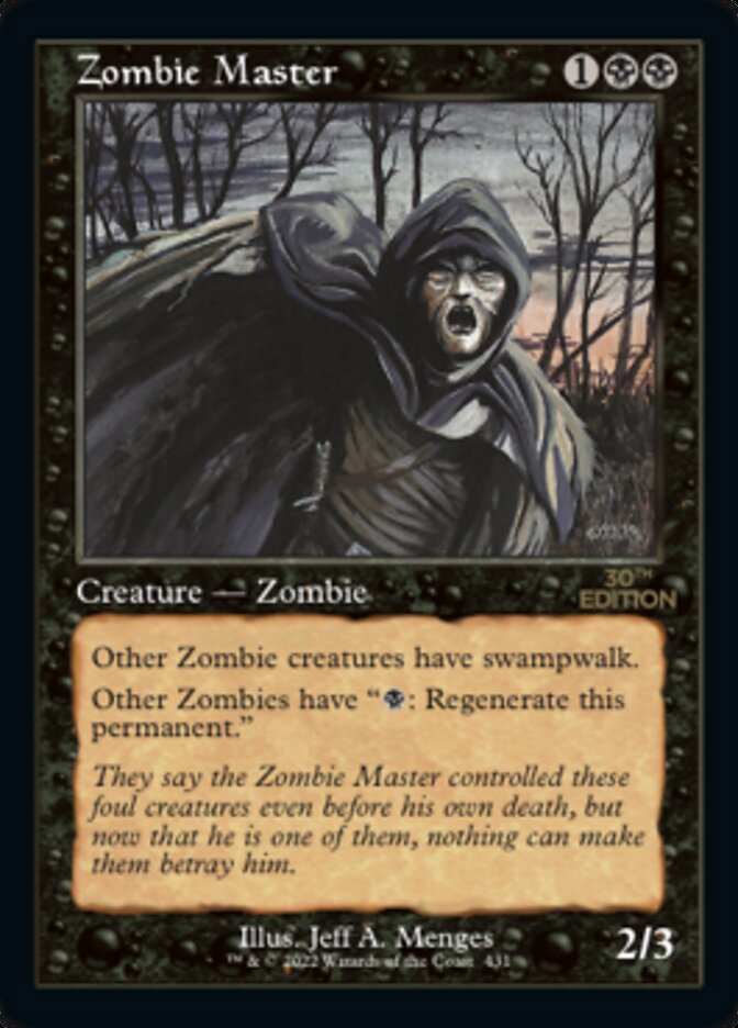 Zombie Master (Retro) [30th Anniversary Edition] - Magic: The Gathering - Card Brawlers | Quebec | Canada |