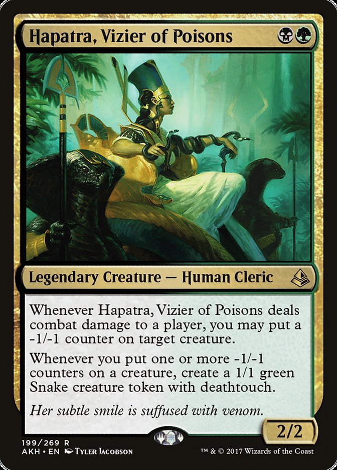 Hapatra, Vizier of Poisons [Amonkhet] - Magic: The Gathering - Card Brawlers | Quebec | Canada |