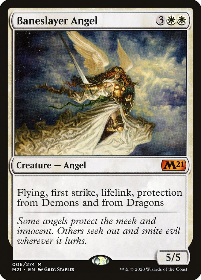 Baneslayer Angel [Core Set 2021] - Magic: The Gathering - Card Brawlers | Quebec | Canada |
