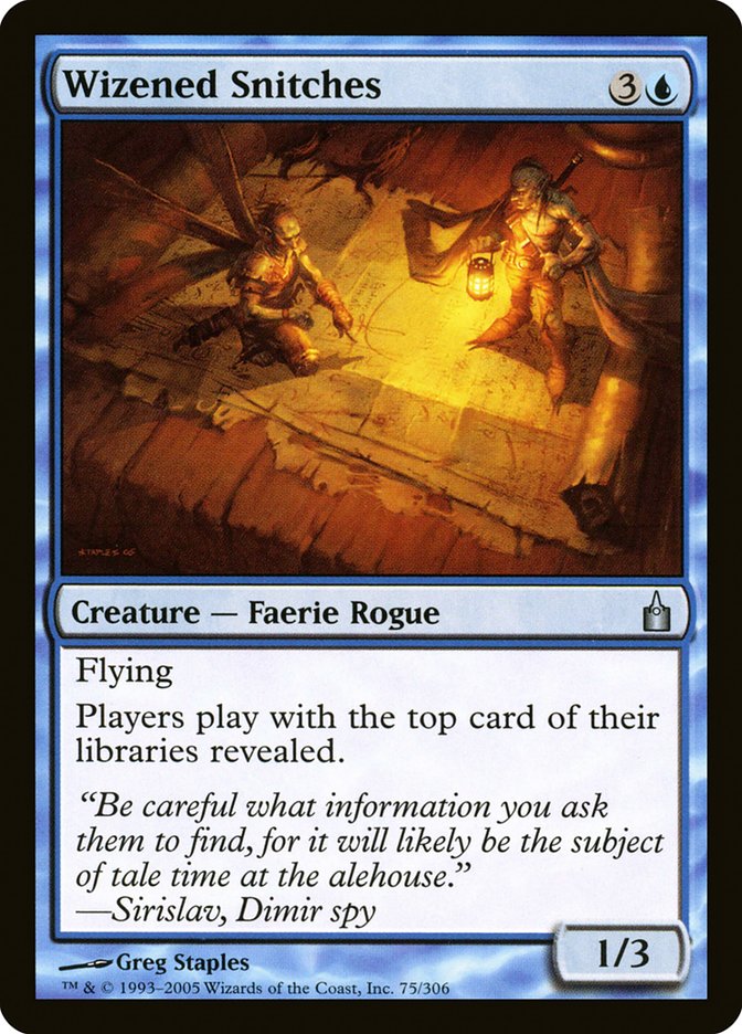 Wizened Snitches [Ravnica: City of Guilds] - Magic: The Gathering - Card Brawlers | Quebec | Canada |