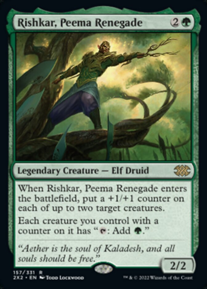 Rishkar, Peema Renegade [Double Masters 2022] - Magic: The Gathering - Card Brawlers | Quebec | Canada |