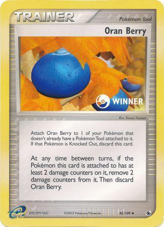 Oran Berry (85/109) (Jumbo Card) [EX: Ruby & Sapphire] - Pokémon - Card Brawlers | Quebec | Canada |