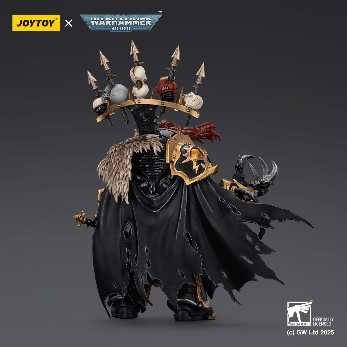 Joytoy - Warhammer 40k - Black Legion Abaddon the Despoiler with Drach'nyen and the Talon of Horus - (PREORDER) October 30, 2026