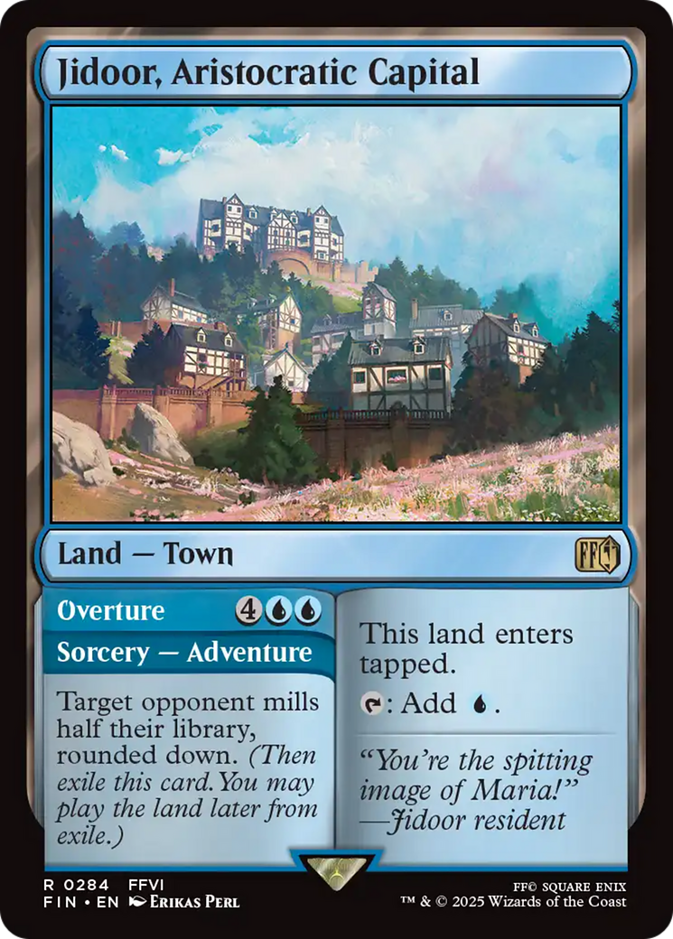 Jidoor, Aristocratic Capital // Overture [FINAL FANTASY] - Magic: The Gathering - Card Brawlers | Quebec | Canada |