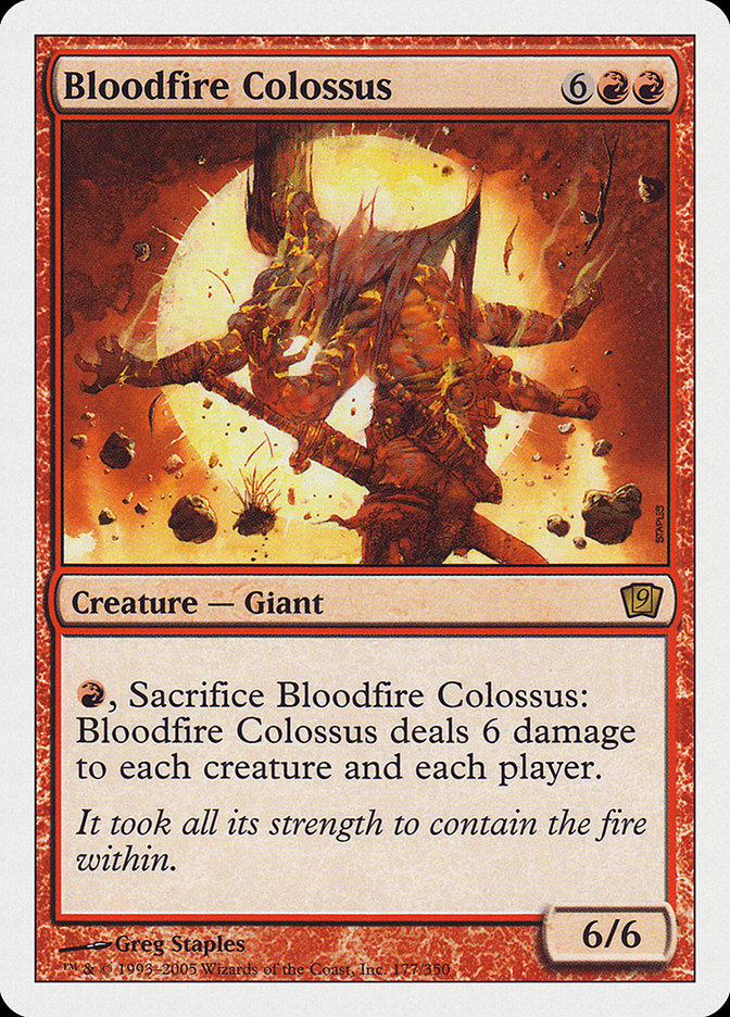Bloodfire Colossus [Ninth Edition] - Magic: The Gathering - Card Brawlers | Quebec | Canada |