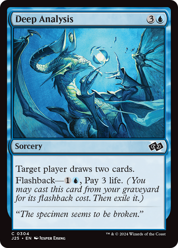 Deep Analysis [Foundations Jumpstart] - Magic: The Gathering - Card Brawlers | Quebec | Canada |