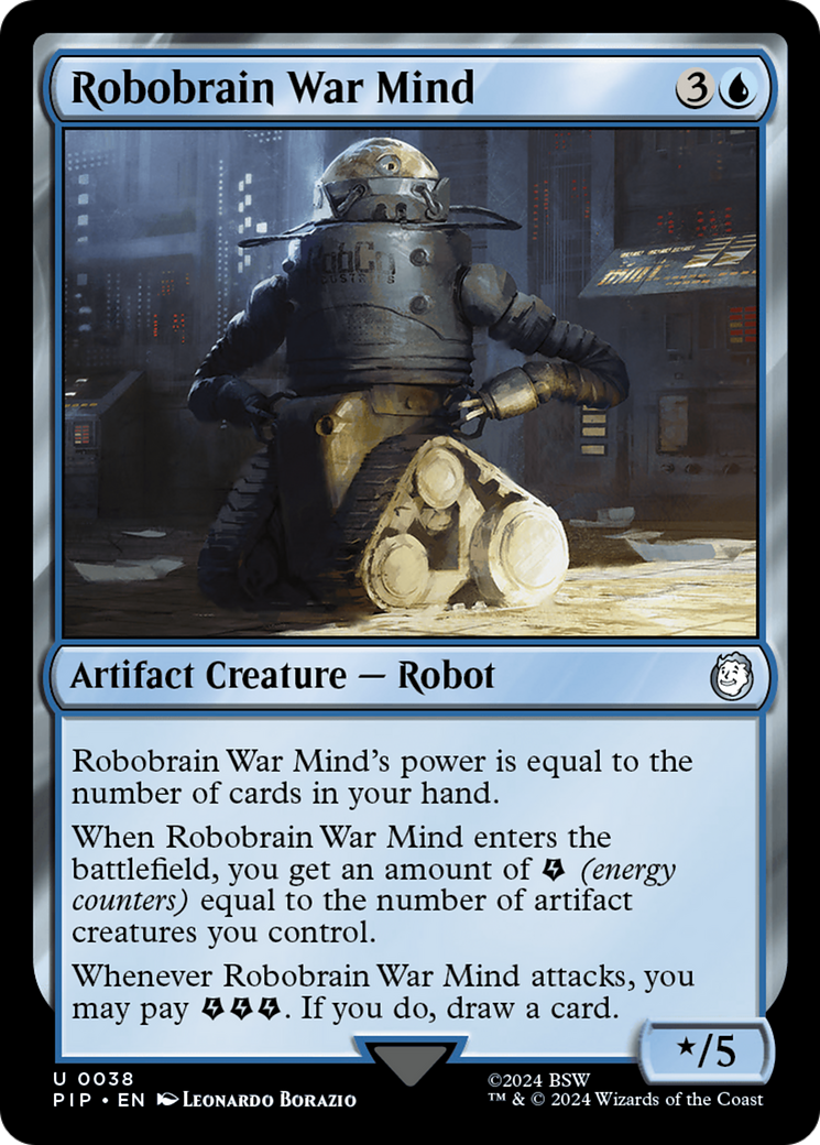 Robobrain War Mind [Fallout] - Magic: The Gathering - Card Brawlers | Quebec | Canada |