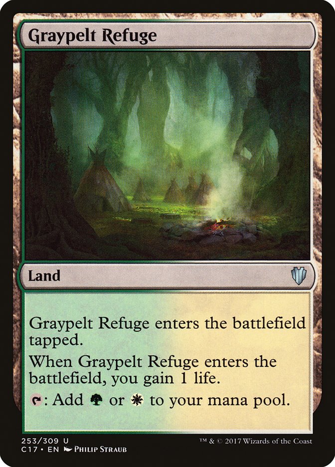 Graypelt Refuge [Commander 2017] - Magic: The Gathering - Card Brawlers | Quebec | Canada |