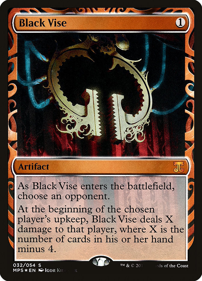 Black Vise [Kaladesh Inventions] - Magic: The Gathering - Card Brawlers | Quebec | Canada |