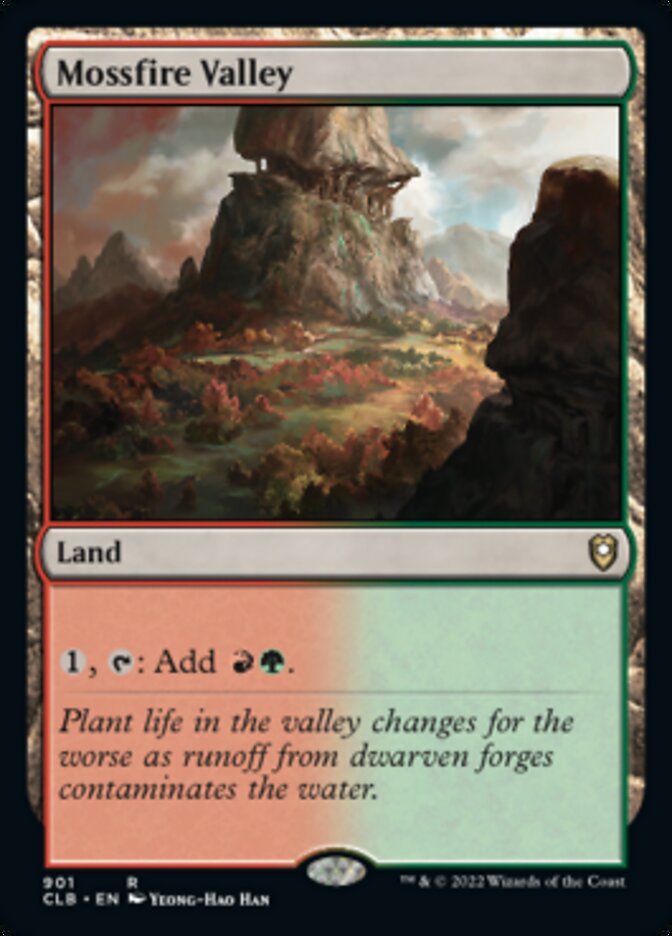 Mossfire Valley [Commander Legends: Battle for Baldur's Gate] - Magic: The Gathering - Card Brawlers | Quebec | Canada |