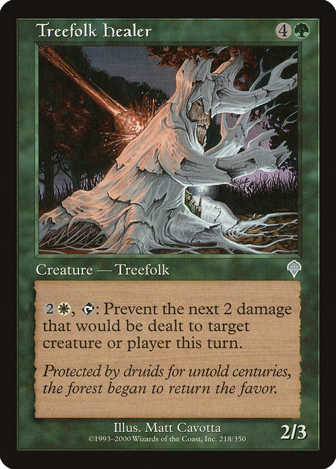 Treefolk Healer [Invasion] - Magic: The Gathering - Card Brawlers | Quebec | Canada |