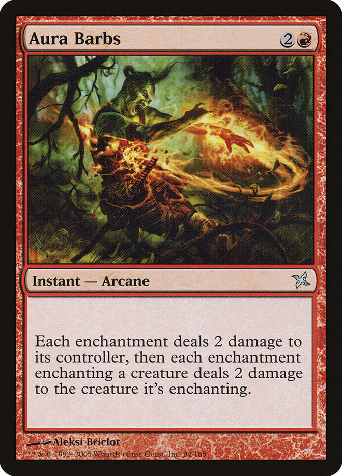 Aura Barbs [Betrayers of Kamigawa] - Magic: The Gathering - Card Brawlers | Quebec | Canada |