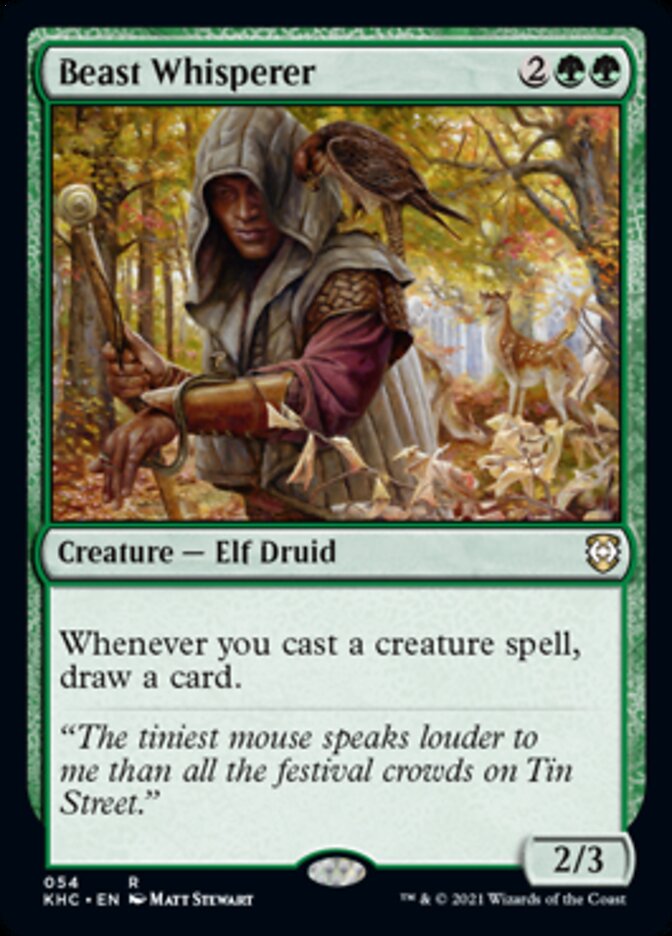 Beast Whisperer [Kaldheim Commander] - Magic: The Gathering - Card Brawlers | Quebec | Canada |