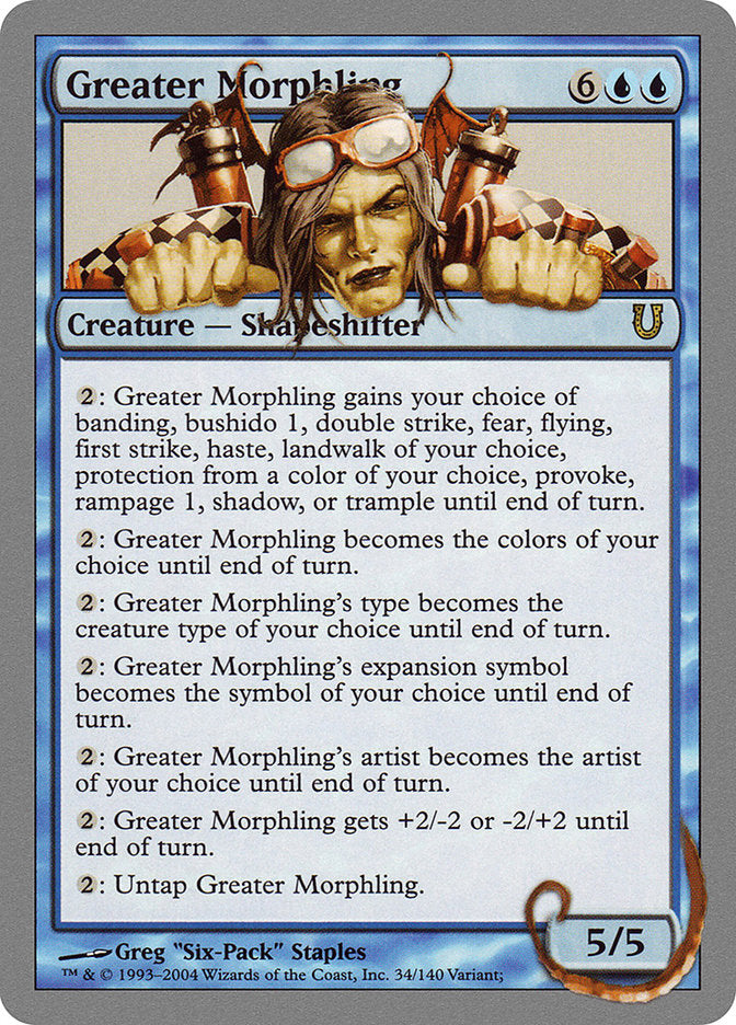 Greater Morphling [Unhinged] - Magic: The Gathering - Card Brawlers | Quebec | Canada |