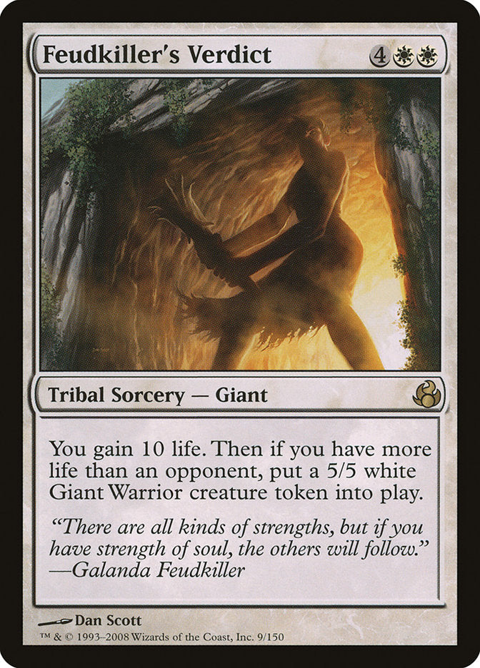 Feudkiller's Verdict [Morningtide] - Magic: The Gathering - Card Brawlers | Quebec | Canada |