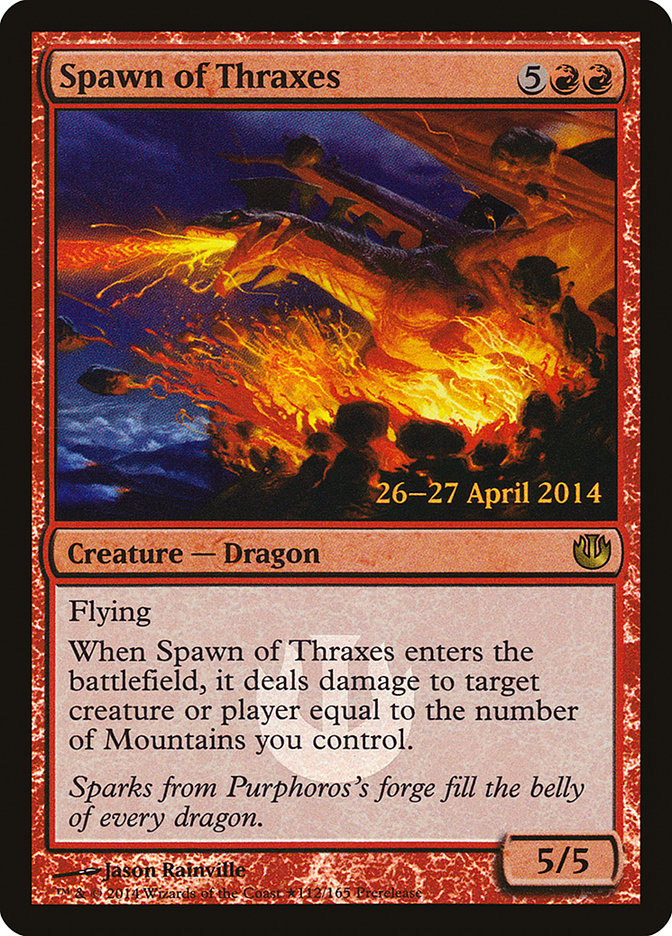 Spawn of Thraxes [Journey into Nyx Prerelease Promos] - Magic: The Gathering - Card Brawlers | Quebec | Canada |