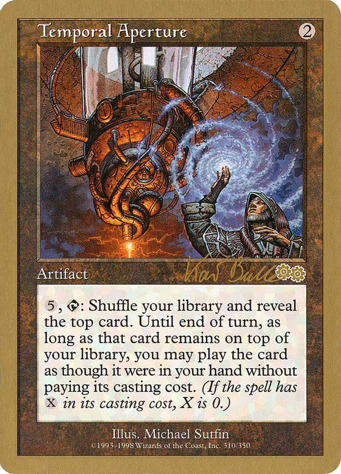 Temporal Aperture (Kai Budde) [World Championship Decks 1999] - Magic: The Gathering - Card Brawlers | Quebec | Canada |