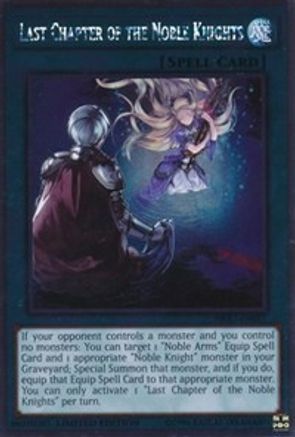Last Chapter of the Noble Knights [NKRT-EN017] Platinum Rare - Yu-Gi-Oh! - Card Brawlers | Quebec | Canada |