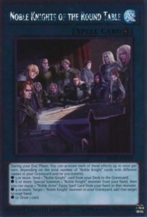 Noble Knights of the Round Table [NKRT-EN018] Platinum Rare - Yu-Gi-Oh! - Card Brawlers | Quebec | Canada |