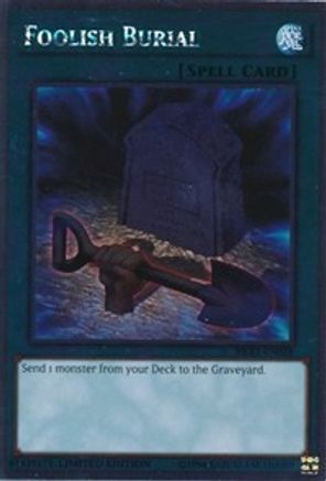 Foolish Burial [NKRT-EN028] Platinum Rare - Yu-Gi-Oh! - Card Brawlers | Quebec | Canada |