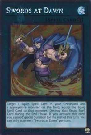 Swords at Dawn [NKRT-EN030] Platinum Rare - Yu-Gi-Oh! - Card Brawlers | Quebec | Canada |