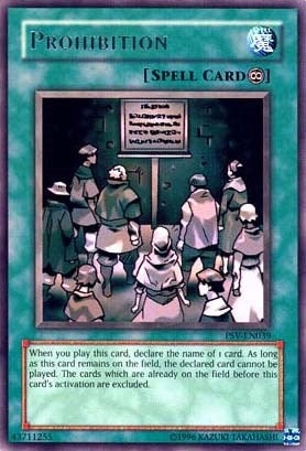 Prohibition [PSV-EN039] Rare - Yu-Gi-Oh! - Card Brawlers | Quebec | Canada |