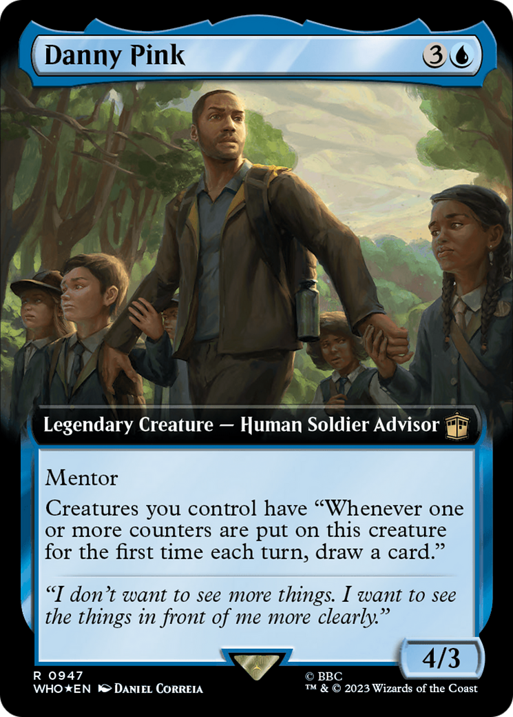 Danny Pink (Extended Art) (Surge Foil) [Doctor Who] - Magic: The Gathering - Card Brawlers | Quebec | Canada |