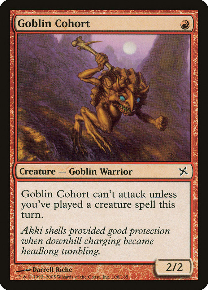 Goblin Cohort [Betrayers of Kamigawa] - Magic: The Gathering - Card Brawlers | Quebec | Canada |