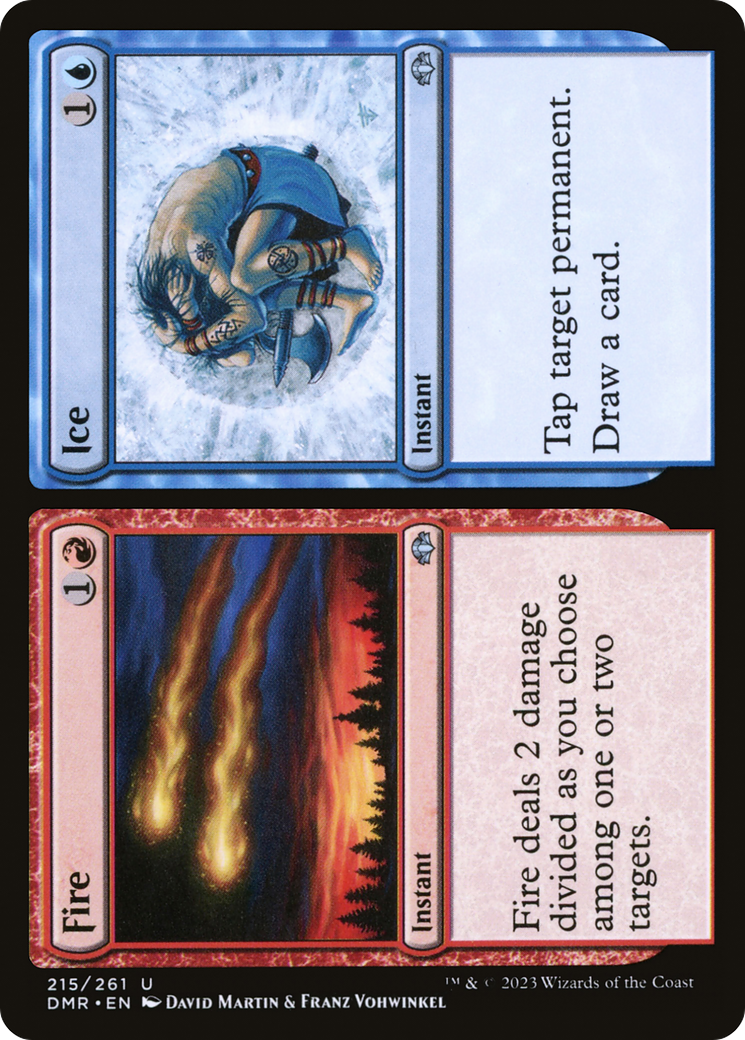 Fire // Ice [Dominaria Remastered] - Magic: The Gathering - Card Brawlers | Quebec | Canada |