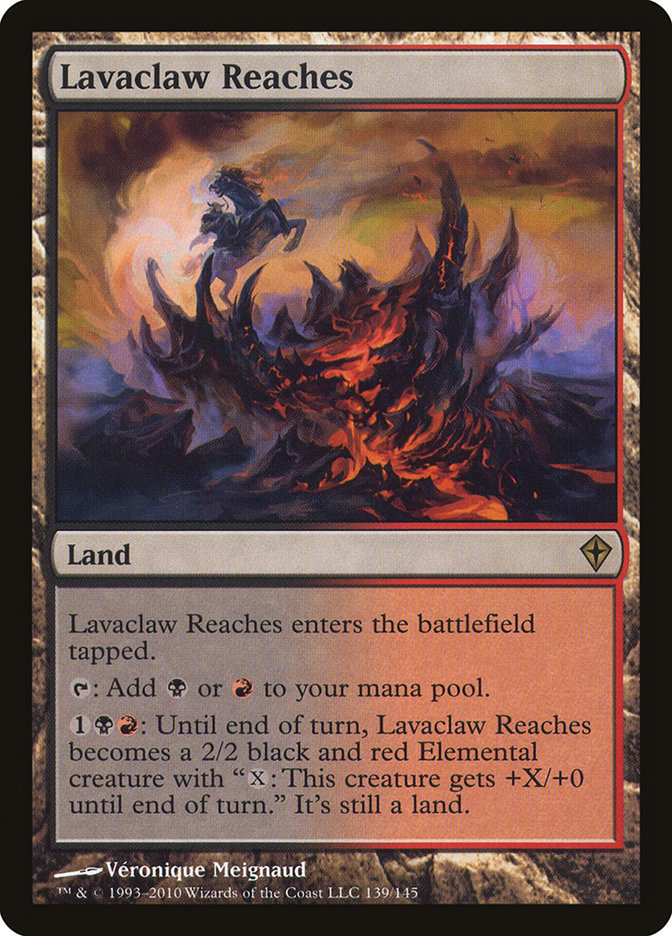 Lavaclaw Reaches [Worldwake] - Magic: The Gathering - Card Brawlers | Quebec | Canada |