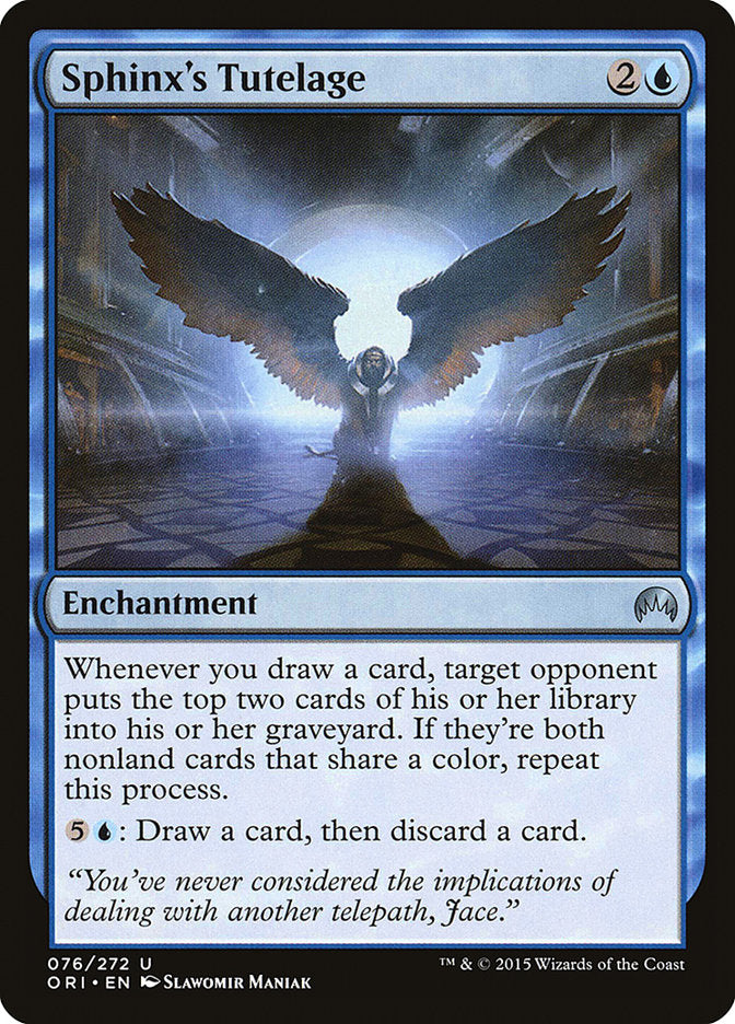 Sphinx's Tutelage [Magic Origins] - Magic: The Gathering - Card Brawlers | Quebec | Canada |
