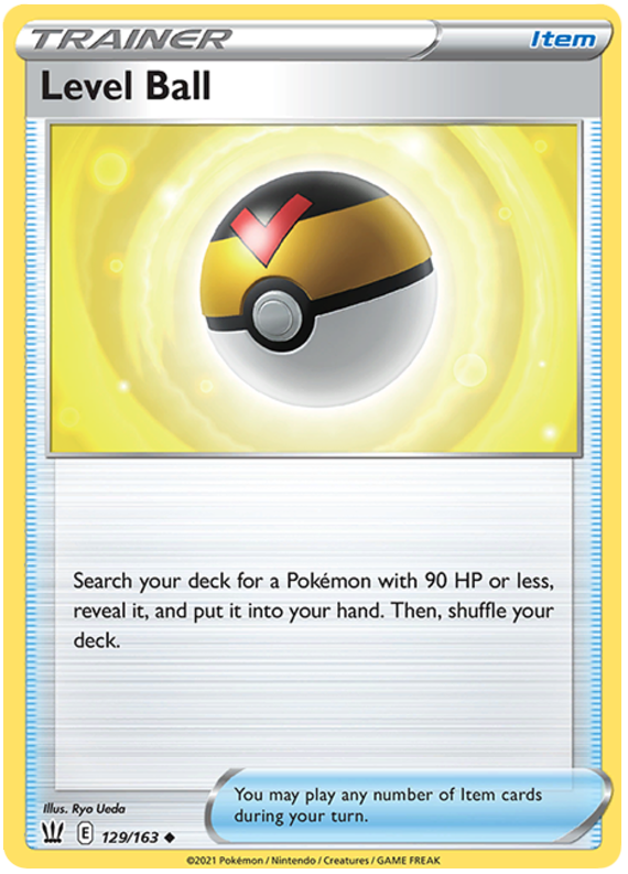 Level Ball (129/163) [Sword & Shield: Battle Styles] - Pokémon - Card Brawlers | Quebec | Canada |
