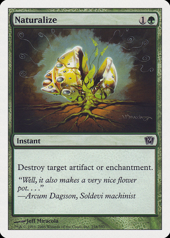 Naturalize [Ninth Edition] - Magic: The Gathering - Card Brawlers | Quebec | Canada |