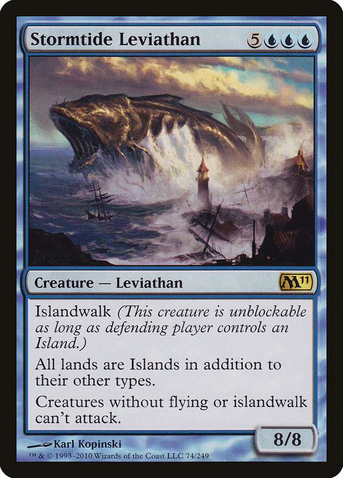 Stormtide Leviathan [Magic 2011] - Magic: The Gathering - Card Brawlers | Quebec | Canada |