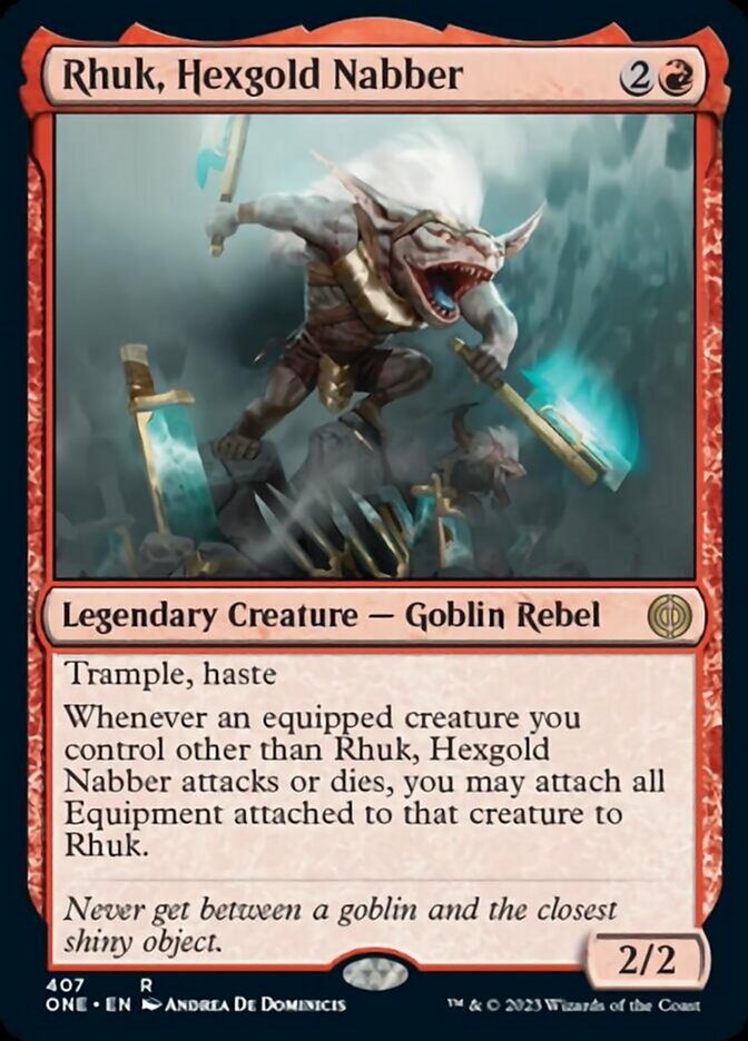 Rhuk, Hexgold Nabber [Phyrexia: All Will Be One] - Magic: The Gathering - Card Brawlers | Quebec | Canada |