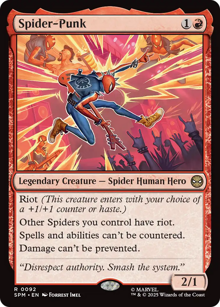Spider-Punk [Marvel's Spider-Man] - Magic: The Gathering - Card Brawlers | Quebec | Canada |