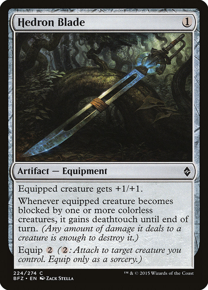 Hedron Blade [Battle for Zendikar] - Magic: The Gathering - Card Brawlers | Quebec | Canada |