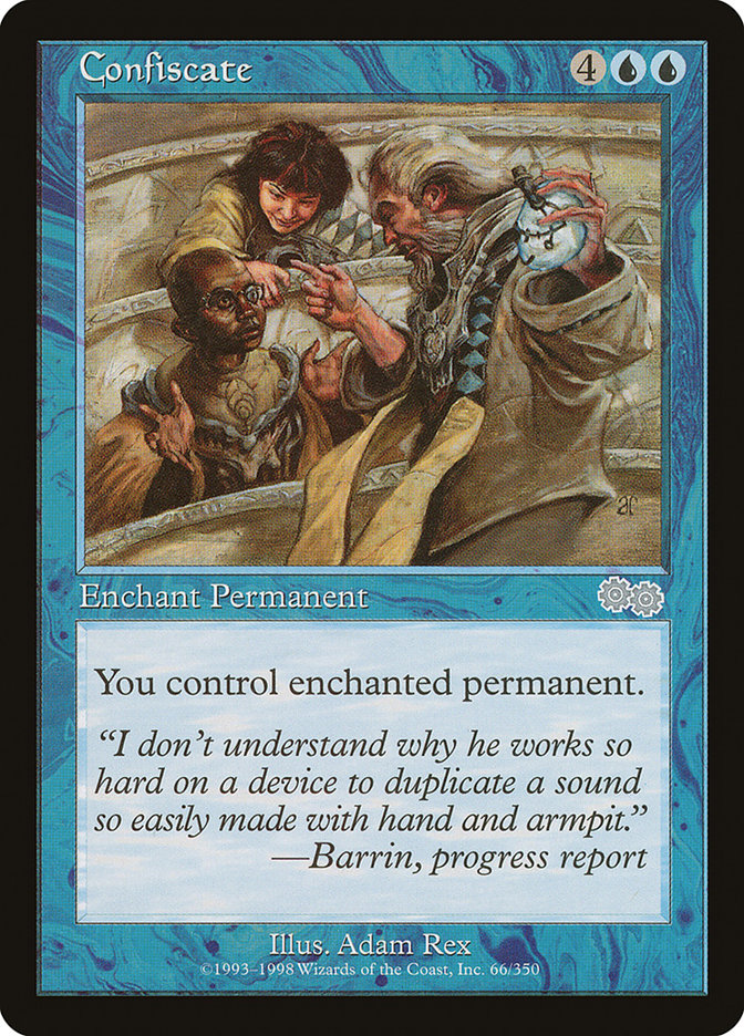 Confiscate [Urza's Saga] - Magic: The Gathering - Card Brawlers | Quebec | Canada |