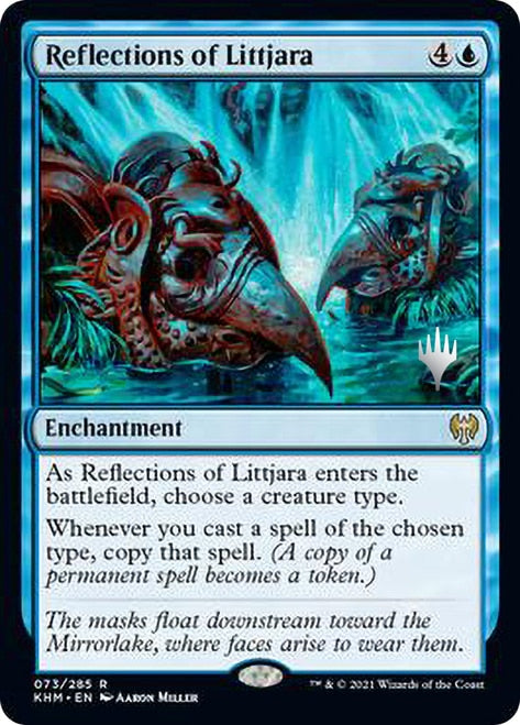 Reflections of Littjara (Promo Pack) [Kaldheim Promos] - Magic: The Gathering - Card Brawlers | Quebec | Canada |