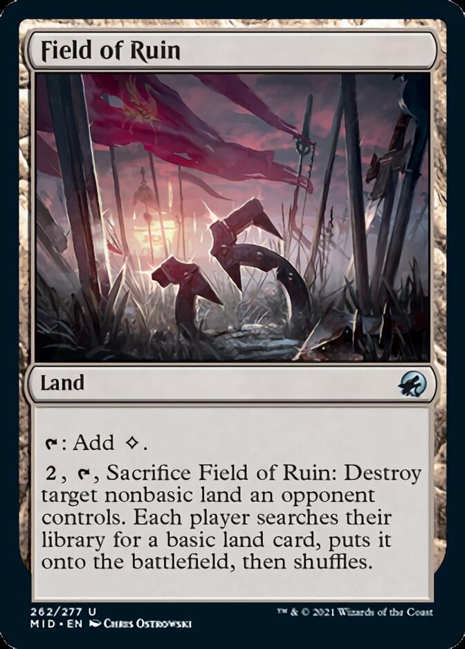 Field of Ruin [Innistrad: Midnight Hunt] - Magic: The Gathering - Card Brawlers | Quebec | Canada |
