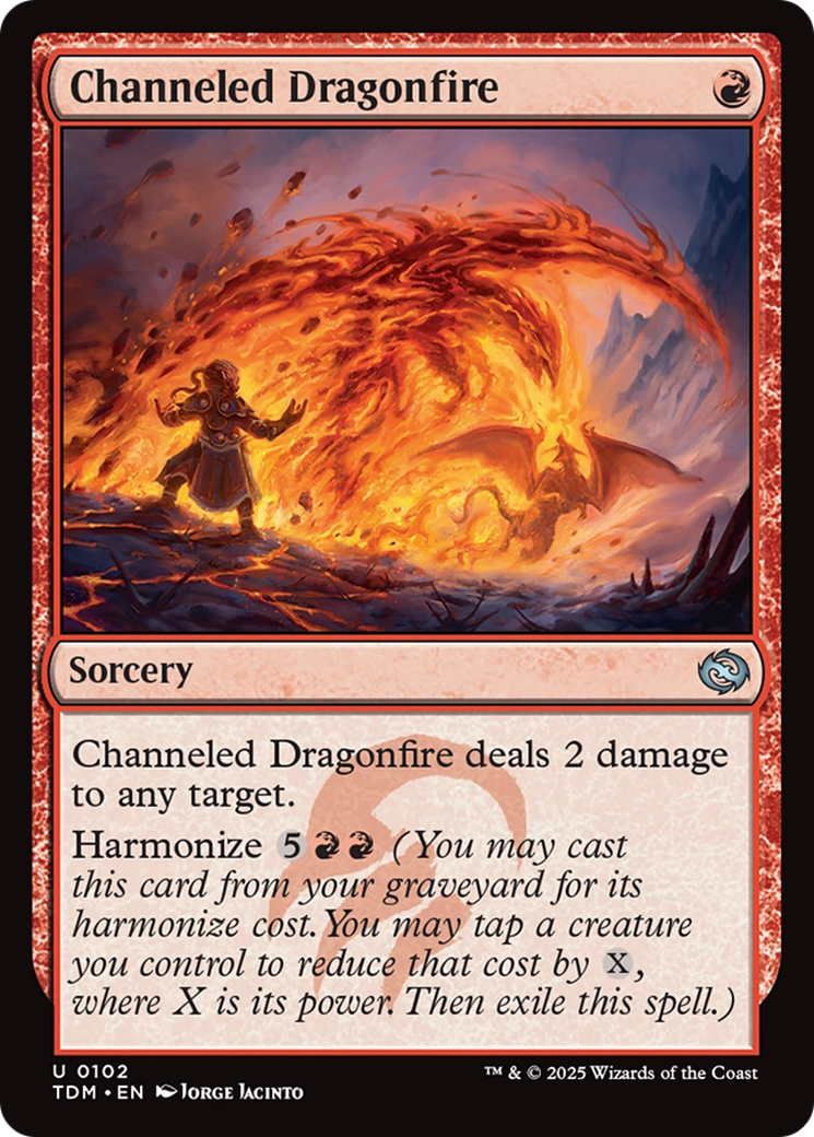 Channeled Dragonfire [Tarkir: Dragonstorm] - Magic: The Gathering - Card Brawlers | Quebec | Canada |