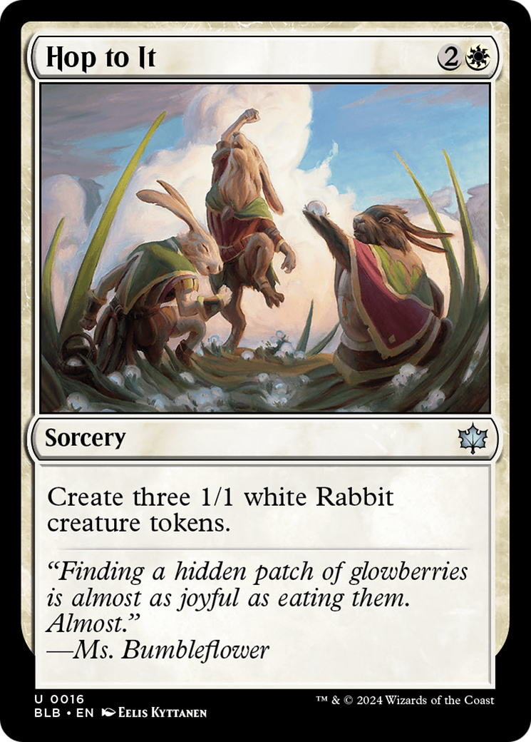 Hop to It [Bloomburrow] - Magic: The Gathering - Card Brawlers | Quebec | Canada |