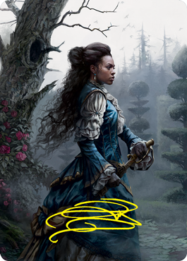 Mina Harker Art Card (Gold-Stamped Signature) [Innistrad: Crimson Vow Art Series] - Magic: The Gathering - Card Brawlers | Quebec | Canada |