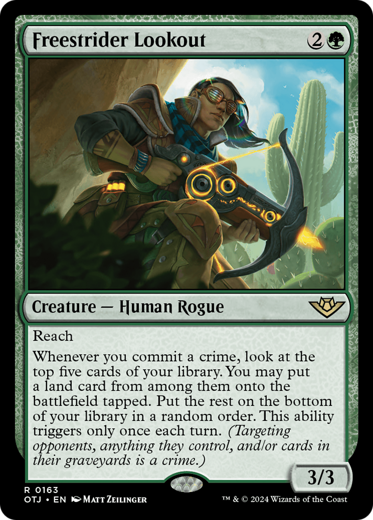Freestrider Lookout [Outlaws of Thunder Junction] - Magic: The Gathering - Card Brawlers | Quebec | Canada |