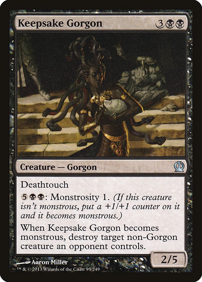 Keepsake Gorgon [Theros] - Magic: The Gathering - Card Brawlers | Quebec | Canada |