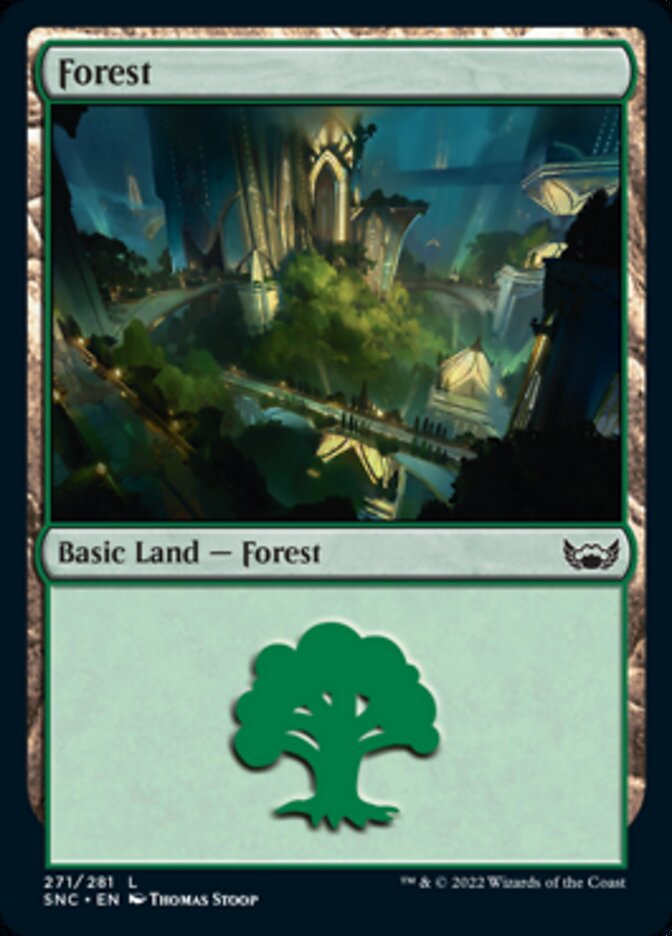 Forest (271) [Streets of New Capenna] - Magic: The Gathering - Card Brawlers | Quebec | Canada |