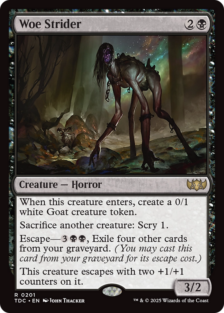 Woe Strider [Tarkir: Dragonstorm Commander] - Magic: The Gathering - Card Brawlers | Quebec | Canada |